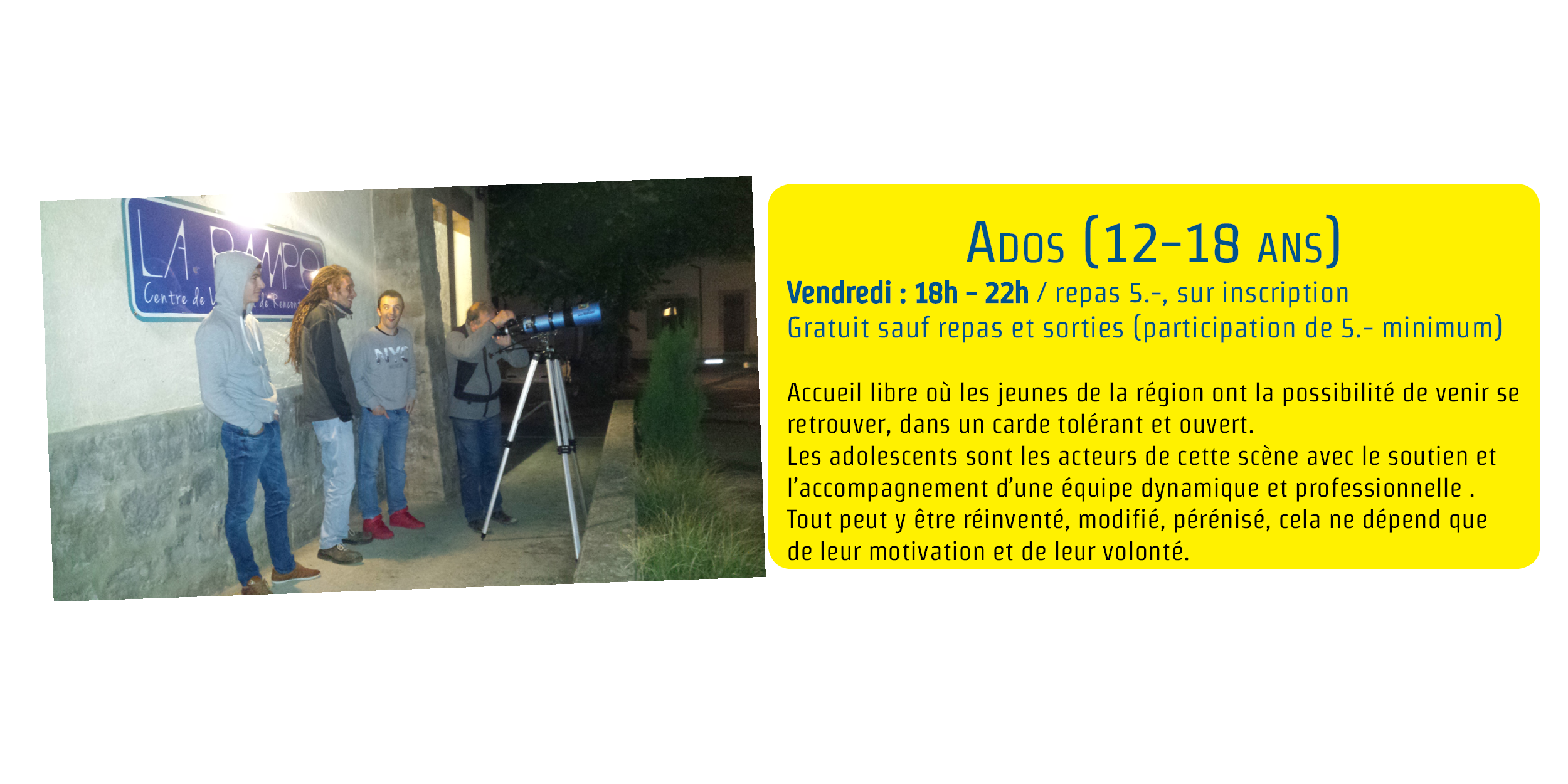 rencontre pour un ado